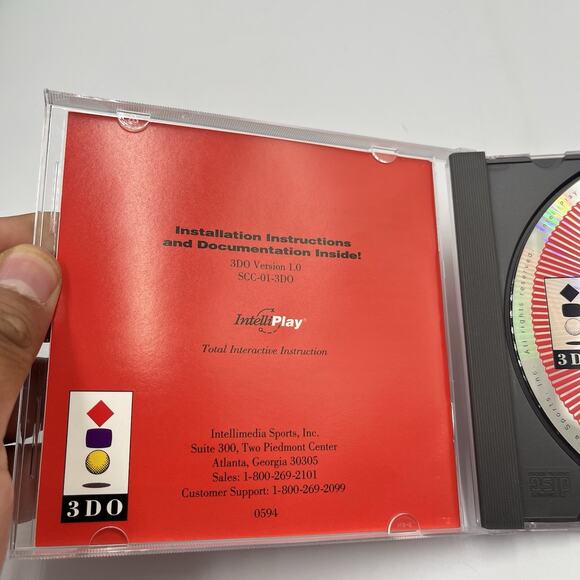 Cowboy Casino Panasonic 3DO - Complete In Box (CIB) - Picture 9 of 9